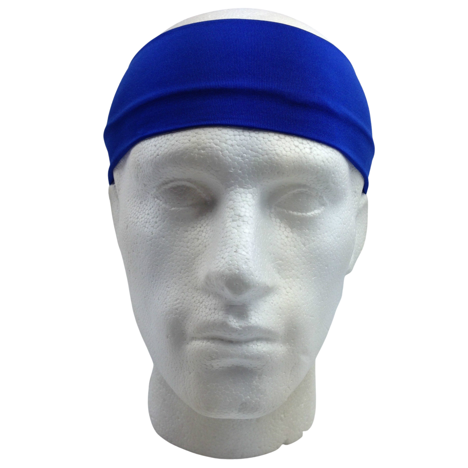 PLAIN HEADBAND Elastic Stretch Sports Yoga Hair Band Unisex 8cm Wide Wrap - Picture 19 of 128