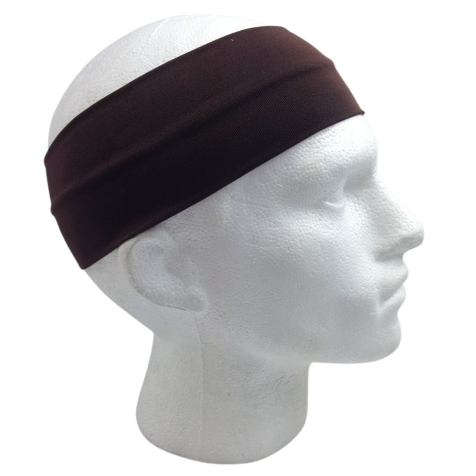 PLAIN HEADBAND Elastic Stretch Sports Yoga Hair Band Unisex 8cm Wide Wrap - Picture 27 of 128