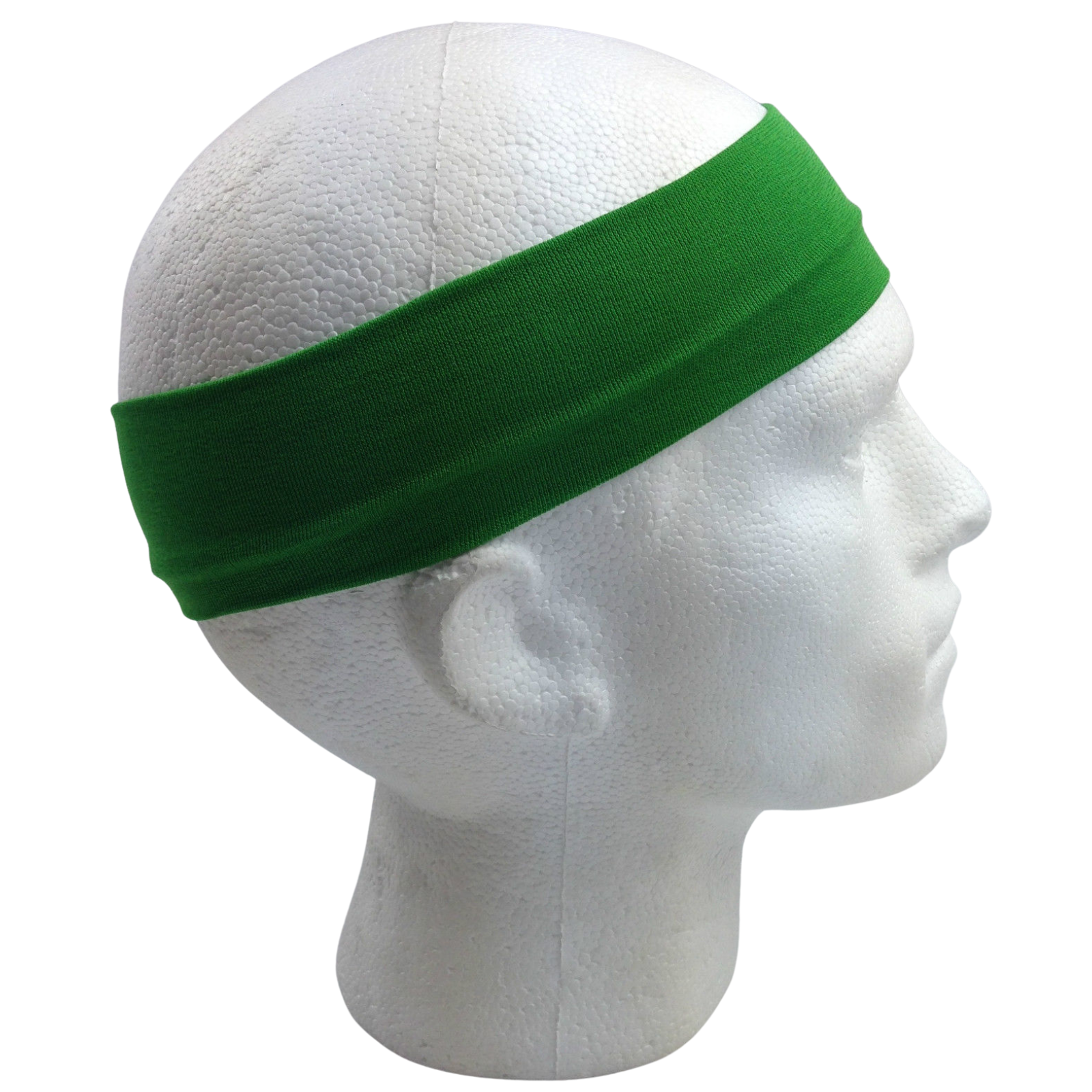PLAIN HEADBAND Elastic Stretch Sports Yoga Hair Band Unisex 8cm Wide Wrap - Picture 43 of 128