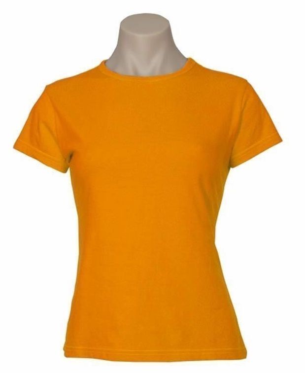 5x Women's Plain Ladies T SHIRT 100% COTTON Basic Tee Casual Top Size 6-24 BULK - Picture 78 of 122