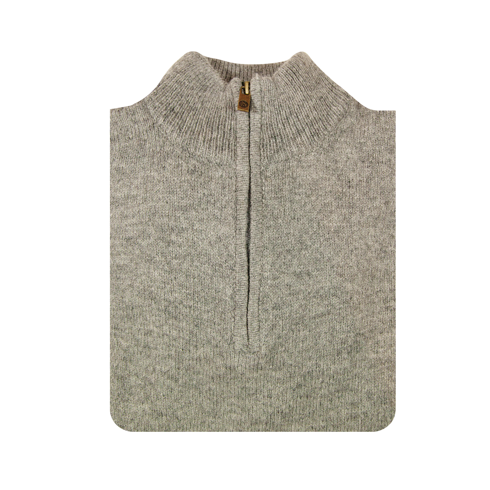 100% SHETLAND WOOL Half Zip Up Knit JUMPER Pullover Mens Sweater Knitted New - Picture 61 of 143