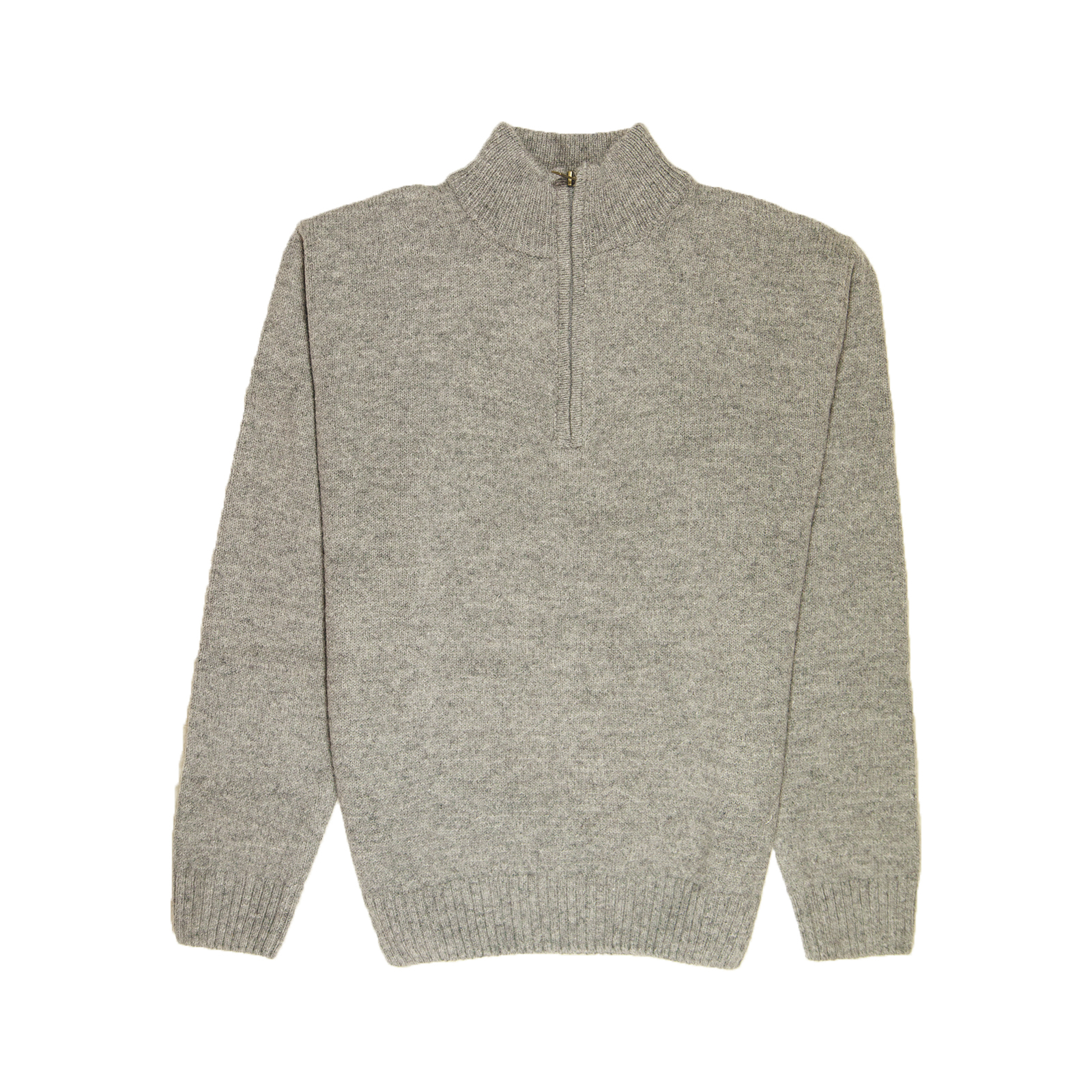 100% SHETLAND WOOL Half Zip Up Knit JUMPER Pullover Mens Sweater Knitted New - Picture 56 of 143