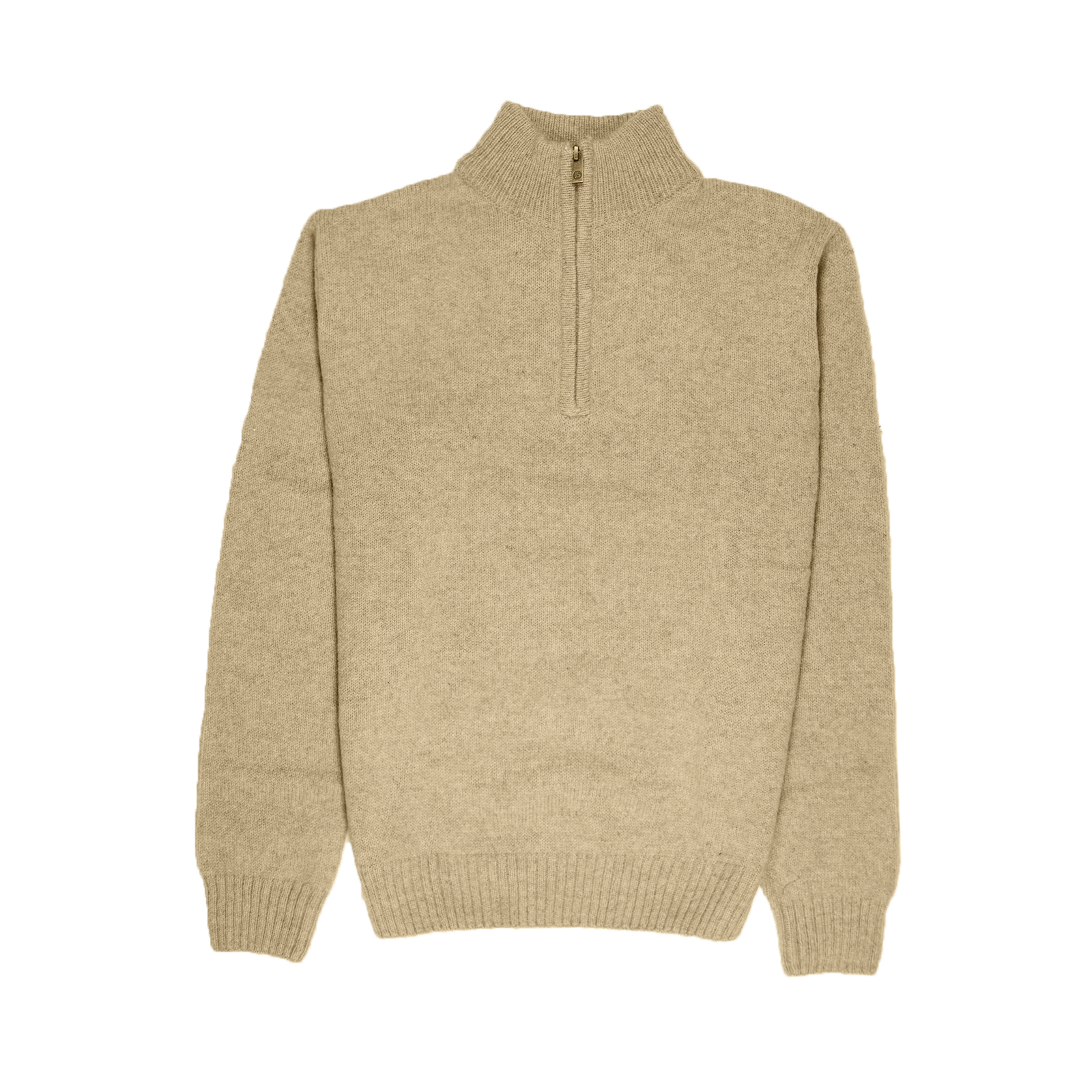 100% SHETLAND WOOL Half Zip Up Knit JUMPER Pullover Mens Sweater Knitted New - Picture 95 of 143