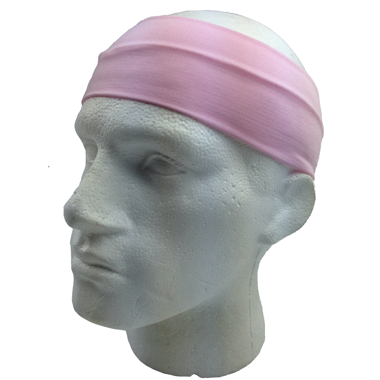 PLAIN HEADBAND Elastic Stretch Sports Yoga Hair Band Unisex 8cm Wide Wrap - Picture 64 of 128