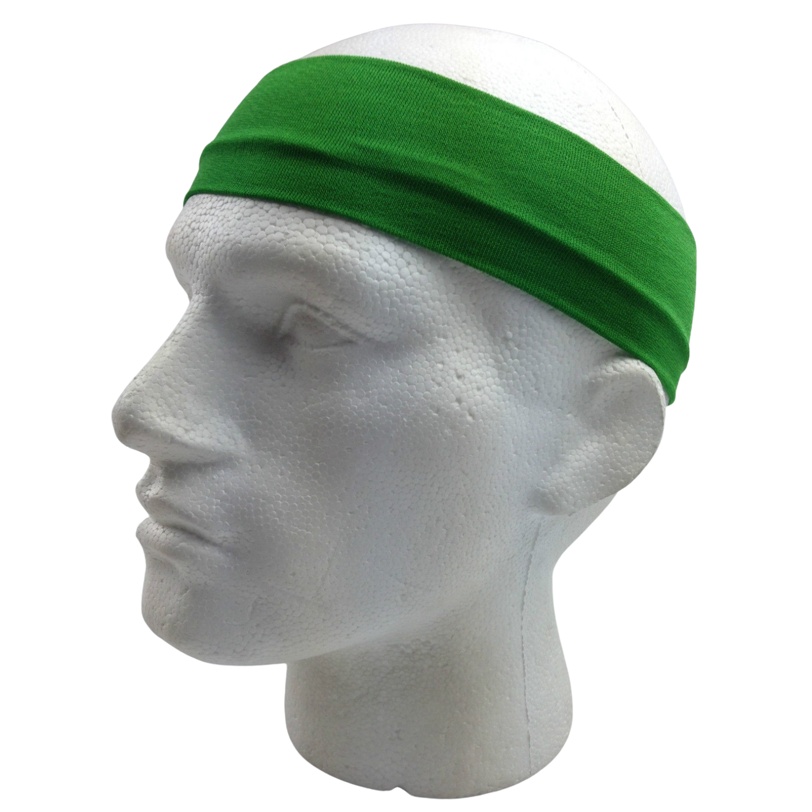 PLAIN HEADBAND Elastic Stretch Sports Yoga Hair Band Unisex 8cm Wide Wrap - Picture 42 of 128